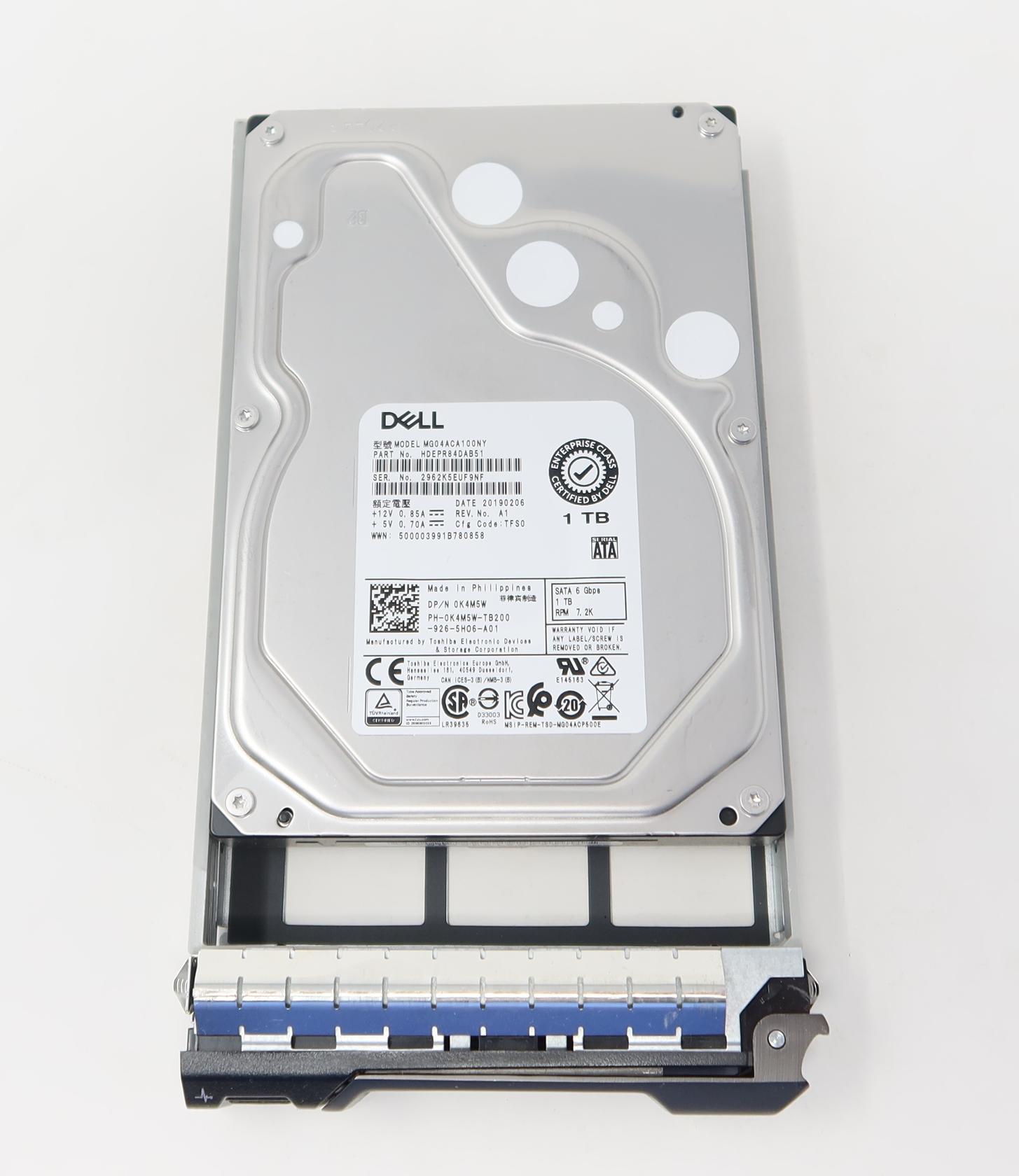 HDEPR84DAB51 Dell 1TB 7.2K SATA 6G LFF Hard Drive | eBay
