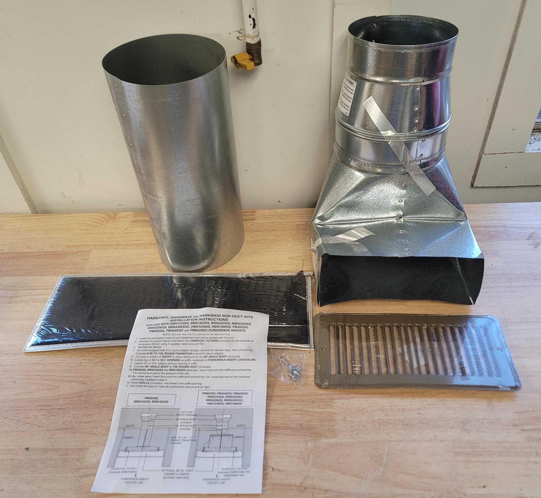 Broan-NuTone Optional Non-Duct Kit for Broan PM Powerpack Insert
