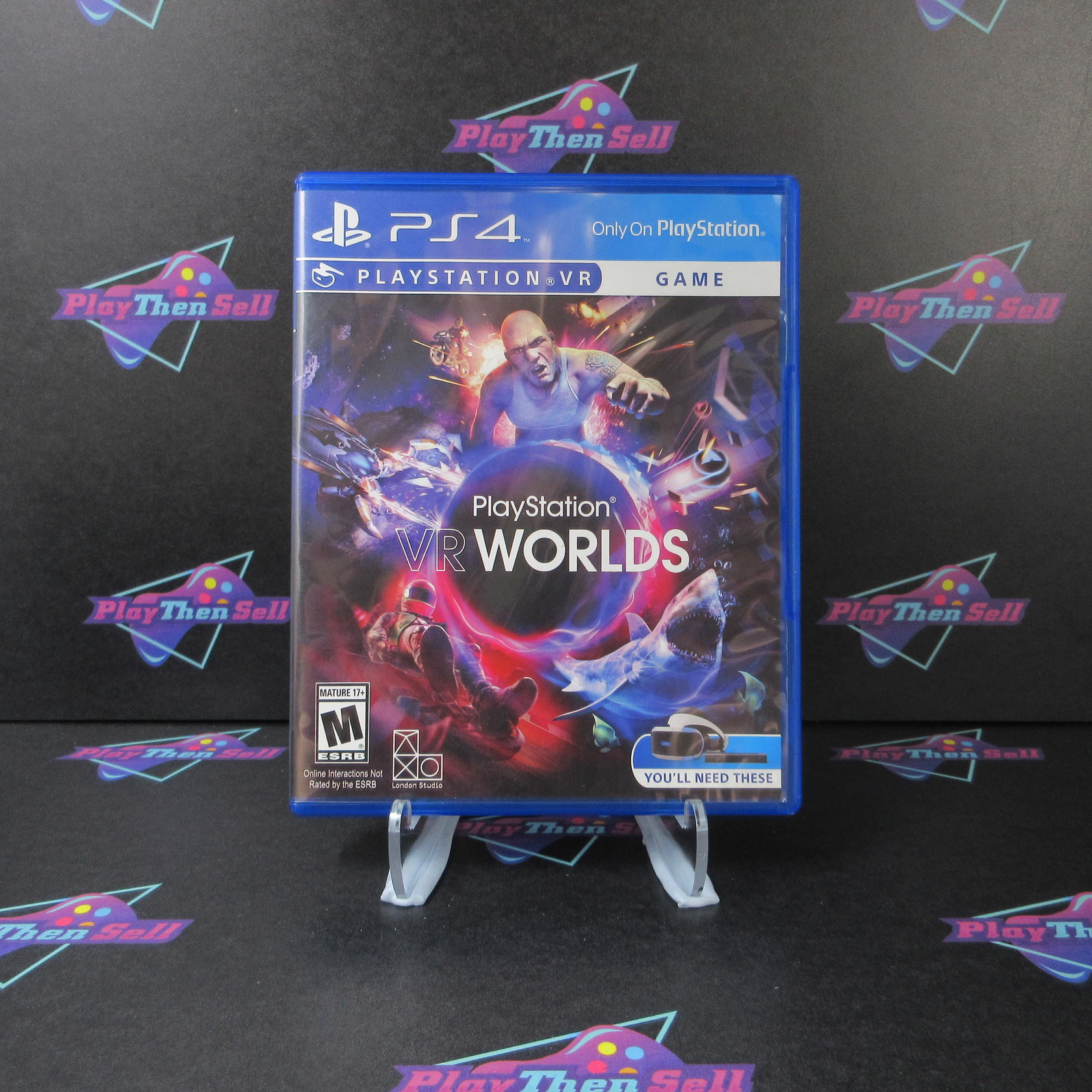 VR Worlds PS4 PlayStation 4 PSVR - Complete CIB | eBay