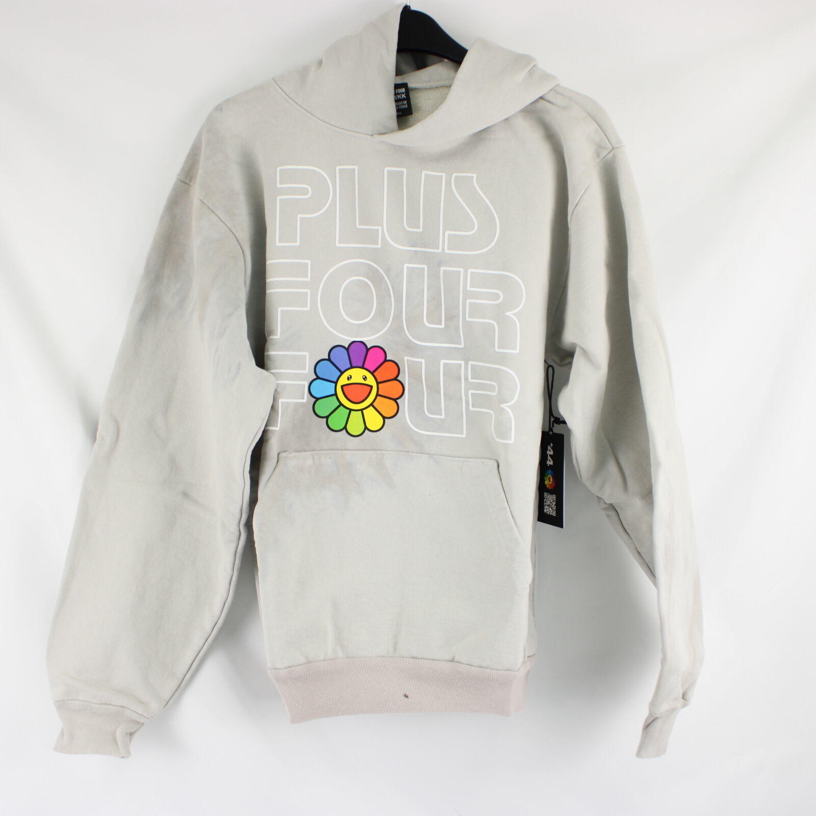 Selling Takashi Murakami +44 Mind Warp Hoodie gray | Depop