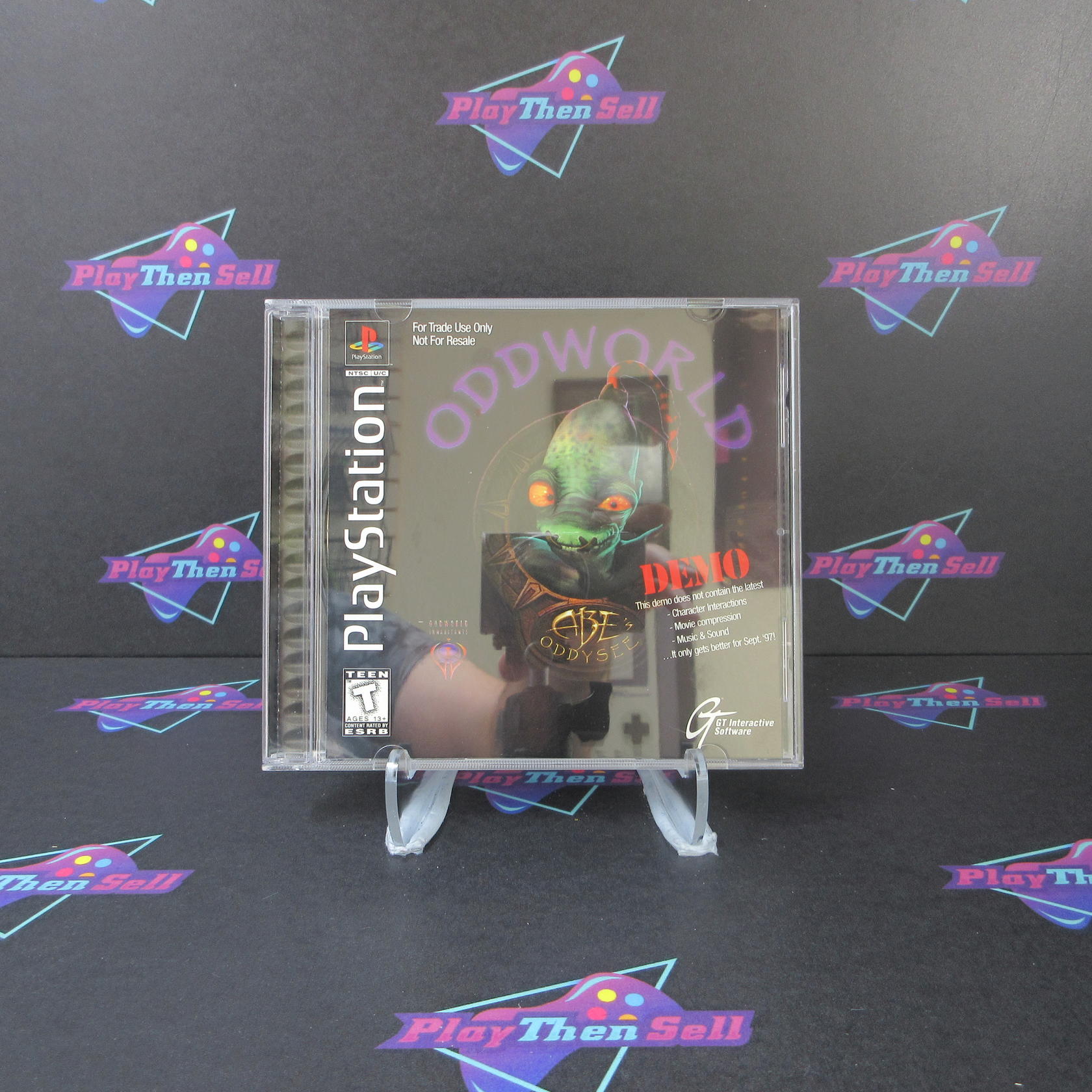 Oddworld Abe's Oddysee - Rare Demo Disc PS1 PlayStation 1