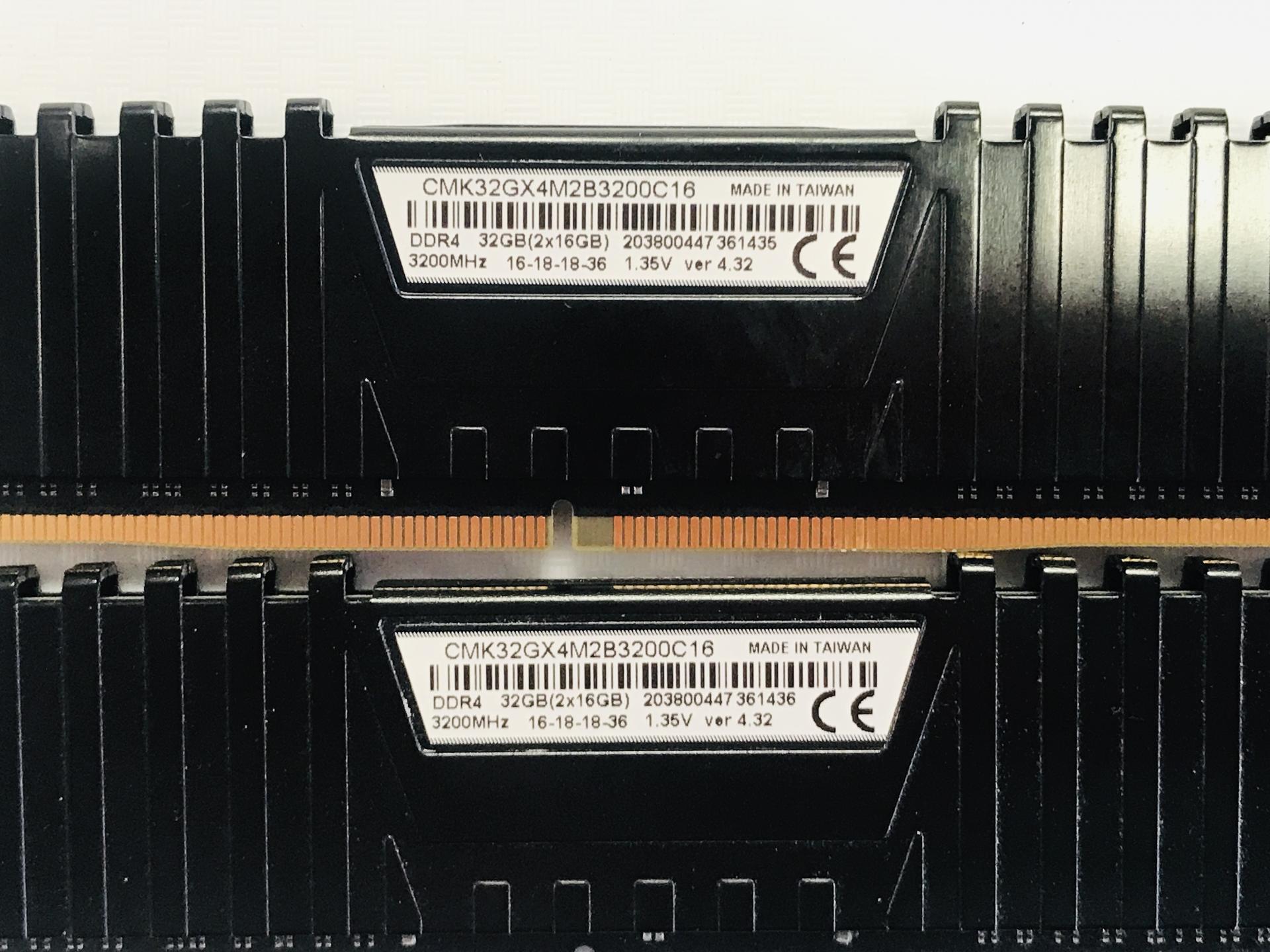 Corsair DDR4 3200MHZ 32GB 2x16GB 2X288DIMM 16-18-18