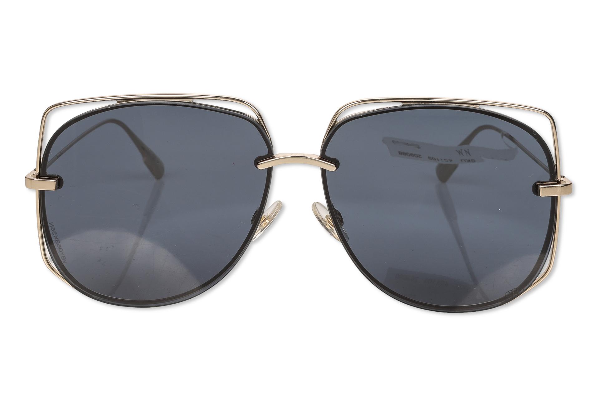 $490 Authentic Dior Stellaire6 J5GA9 Women's Gold Aviator