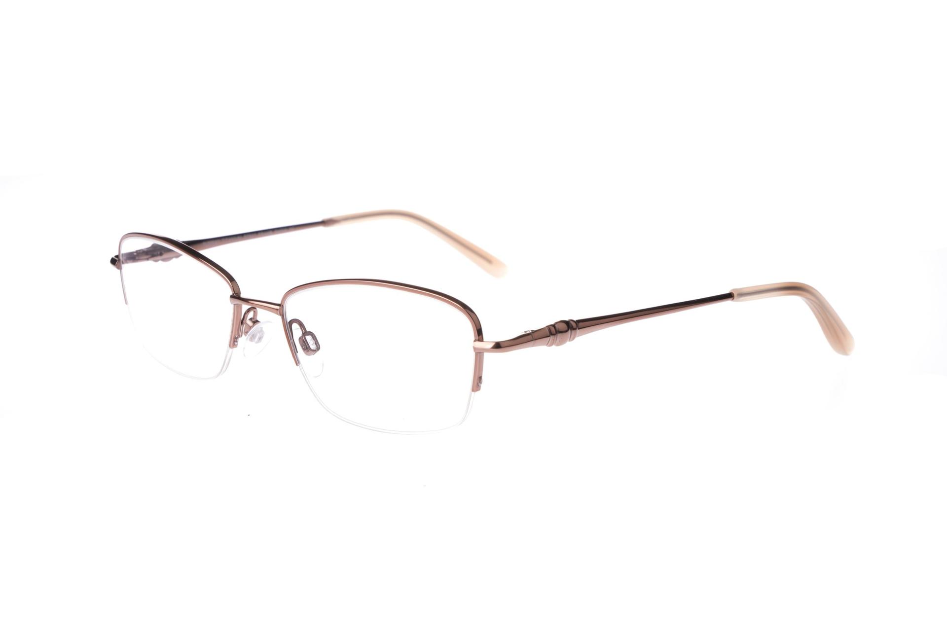 New Runway Eyewear RT-827 Brown Titanium Eyeglasses 52/17/135 Runway Titanium RT 827 Eyeglasses - Go-Optic.com main image 2