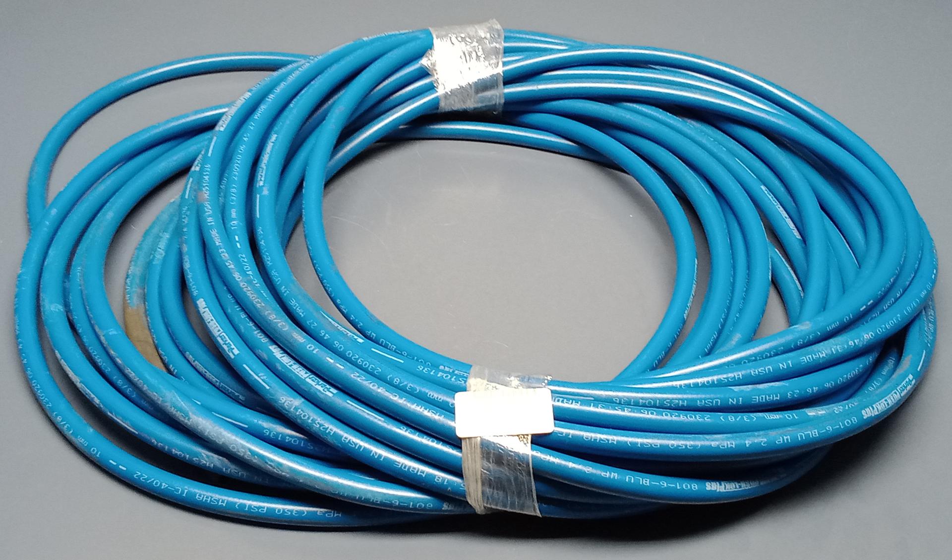 100') Parker 801-6-BLU-RL - Push-Lok Plus Multipurpose Hose 200