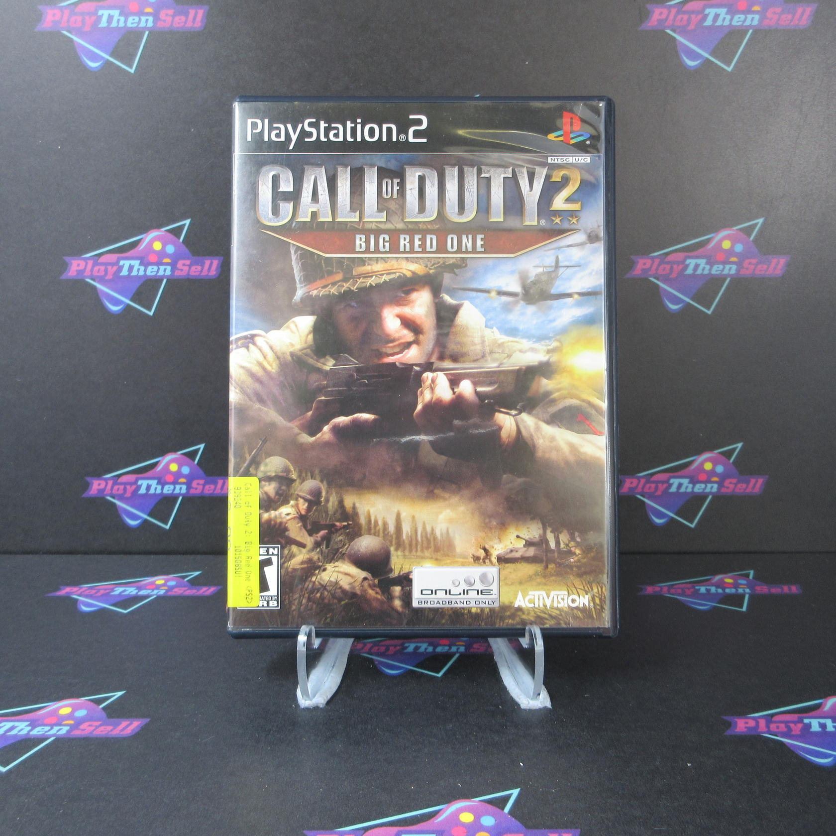Call of Duty 2 Big Red One PS2 PlayStation 2 Complete - 1 Year