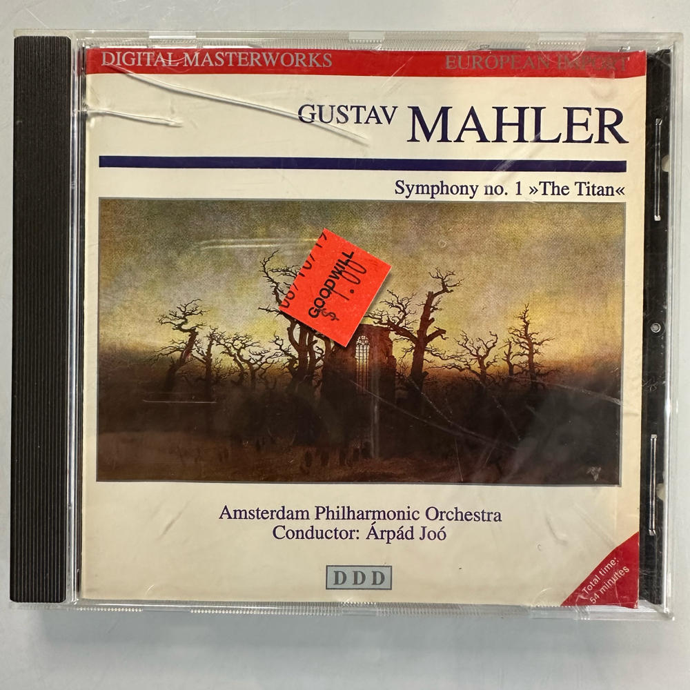 Gustav Mahler, Amsterdam Philharmonic Orchestra Árpád Joó
