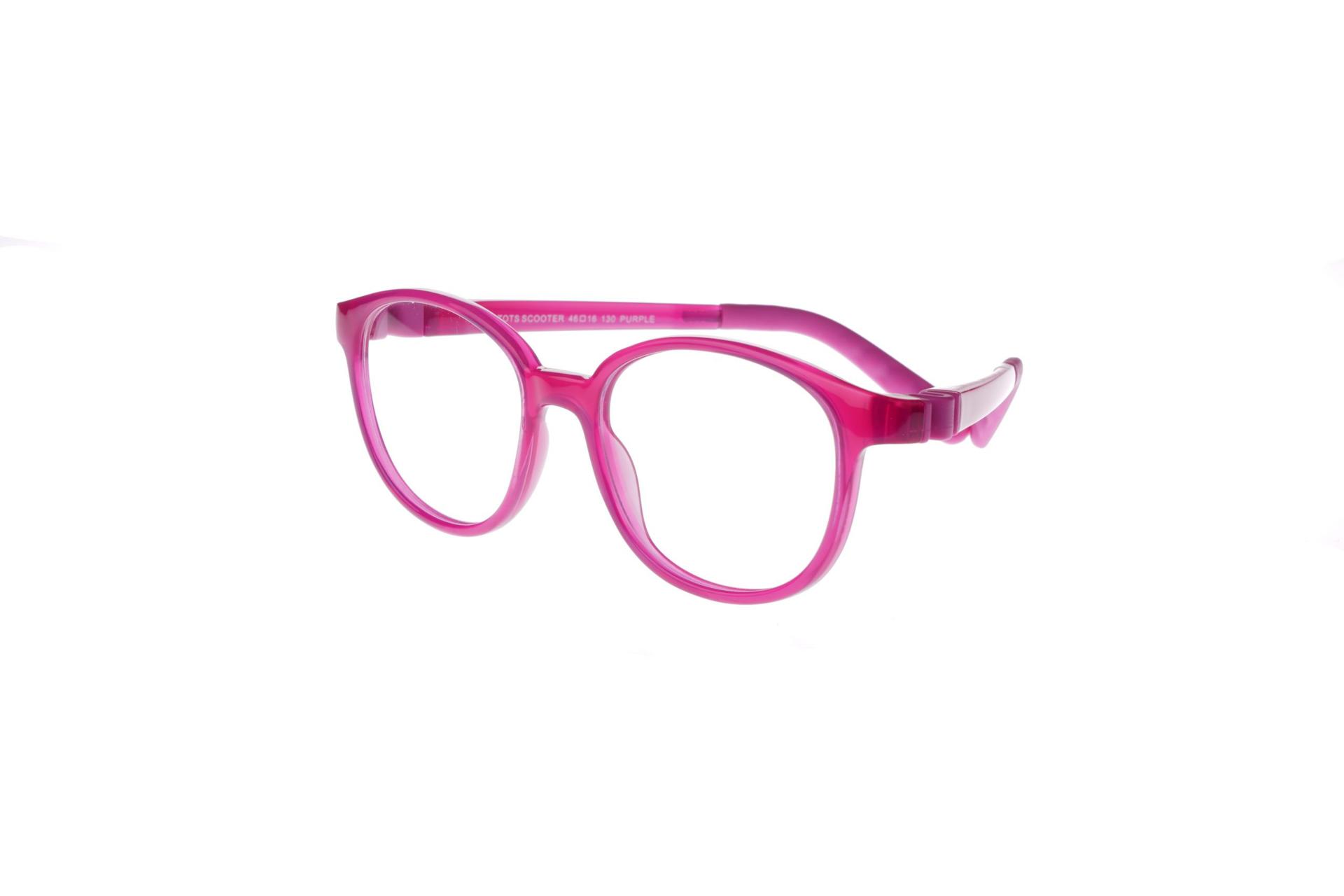 New TOTS Purple SCOOTER Eyeglasses for KIDS 46/16/130 with Case & Strap Shop Tots Eyewear Scooter Glasses for Kids | Replacement  main image 2