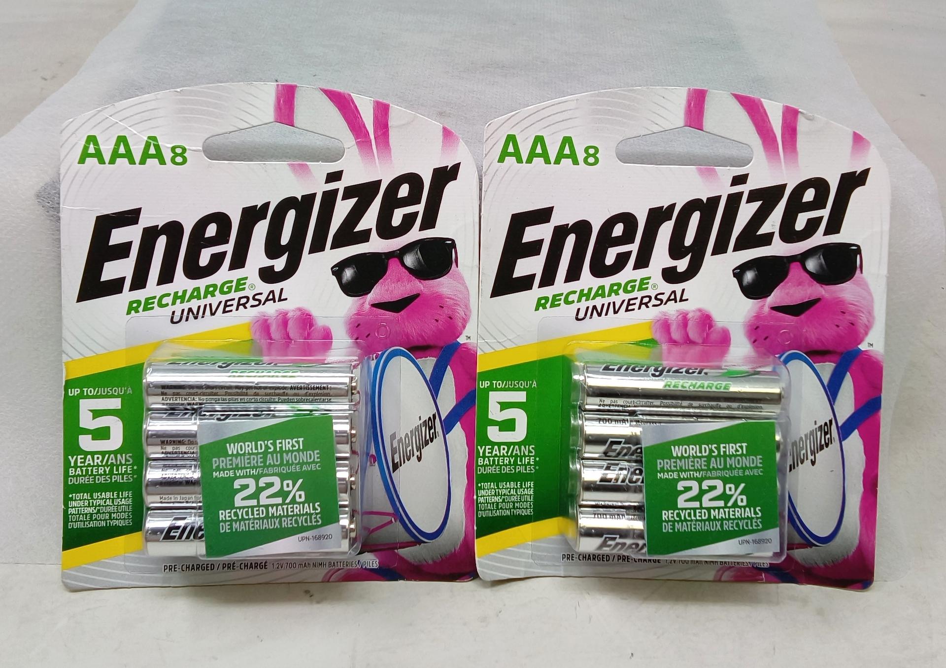 Energizer Rechargeable AA Batteries – 1300mAh NiMH, Universal For High-Drain Devices 8 thumbnail image