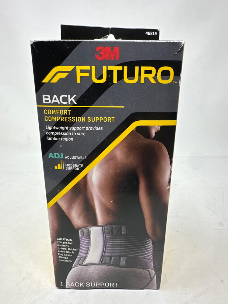 Futuro Comfort Compression Back Support, Adjustable 46819 -Damaged
