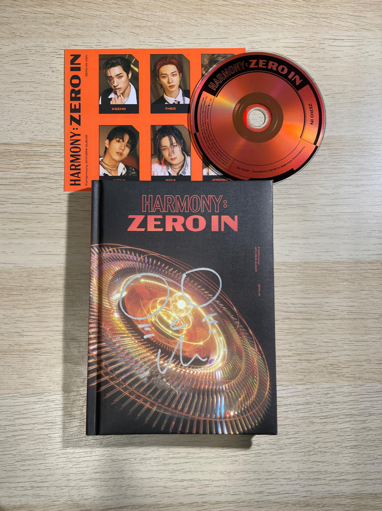 P1HARMONY HARMONY: ZERO IN Choi Jiung Signed Autograph Kpop Album