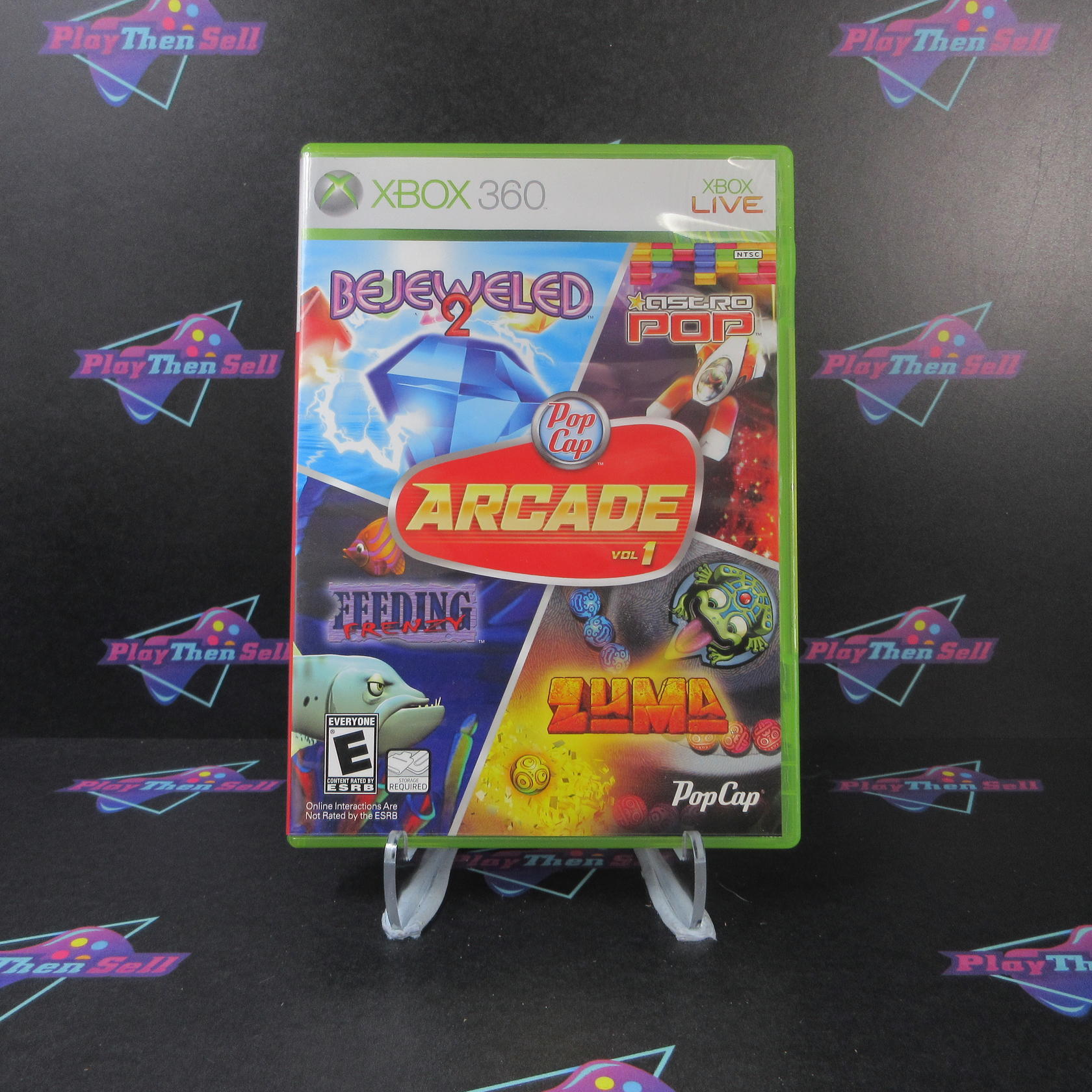 PopCap Arcade Vol. 1 Bejeweled 2, Astro Pop, Feeding Frenzy,Zuma