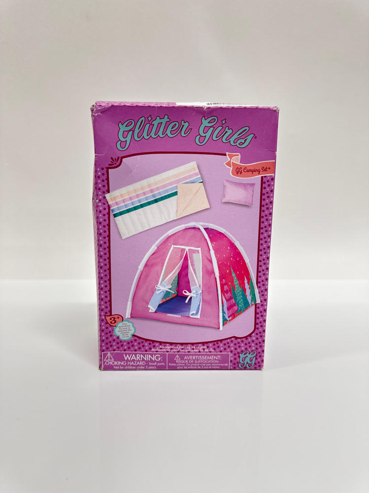 Glitter Girls – Camping Set – Colorful Play Tent OPEN BOX