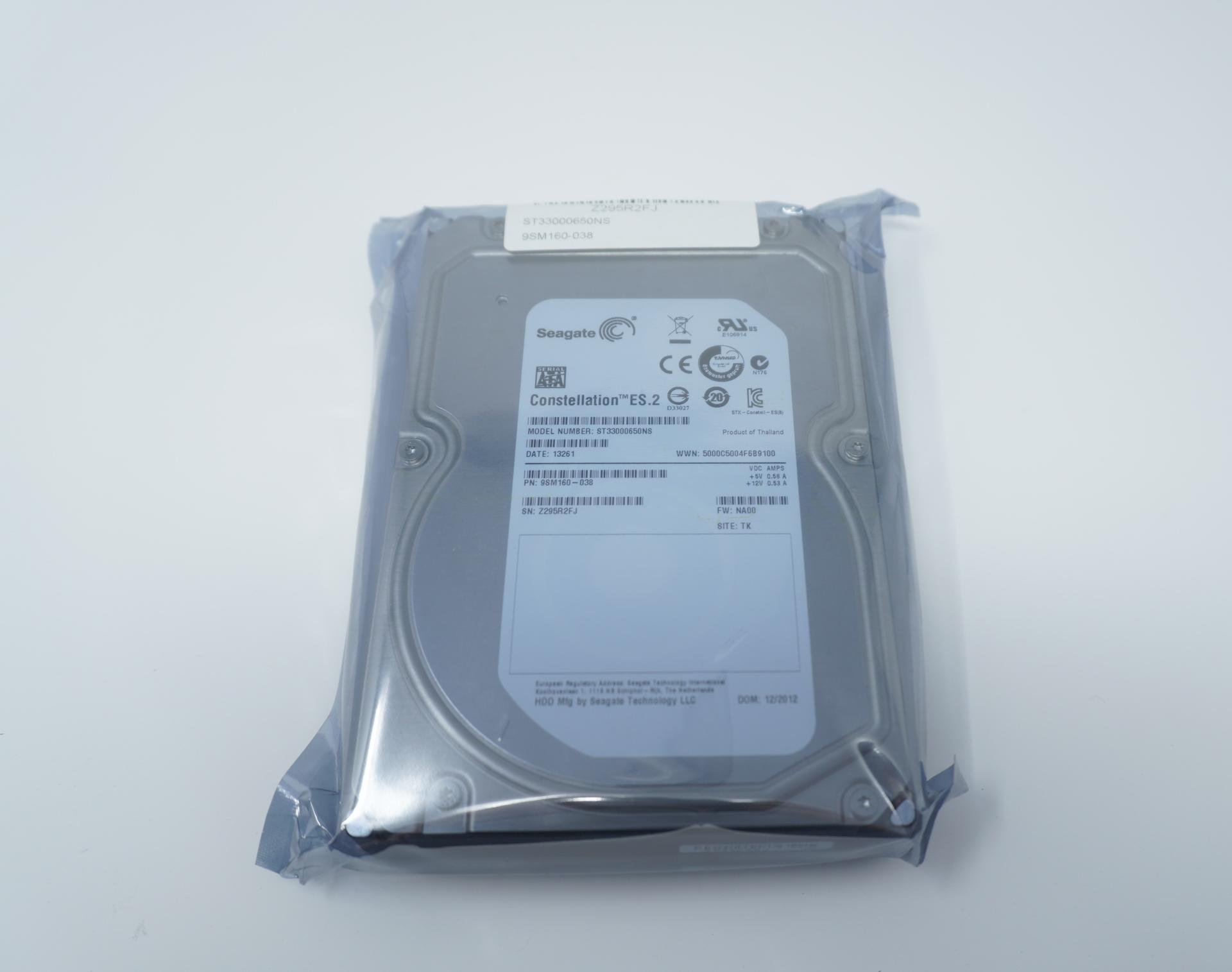 Seagate ST33000650NS（HDD 3.5インチ 3TB）