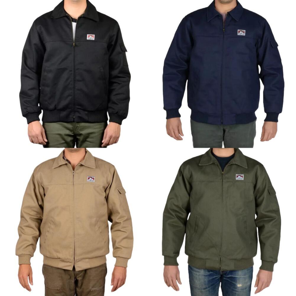 Ben Davis Men's Jacket Heavy Duty Zipper Regular Fit Lined