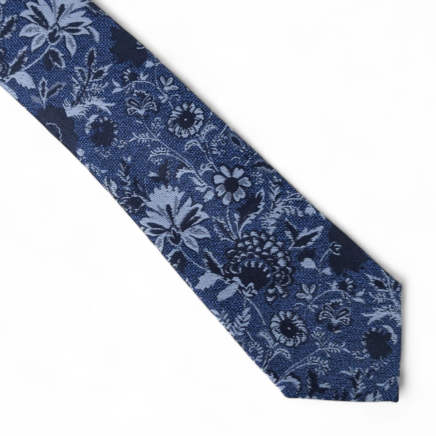 Bar III Men's Wiley Floral Skinny Tie Necktie Slim Modern 2 3/4