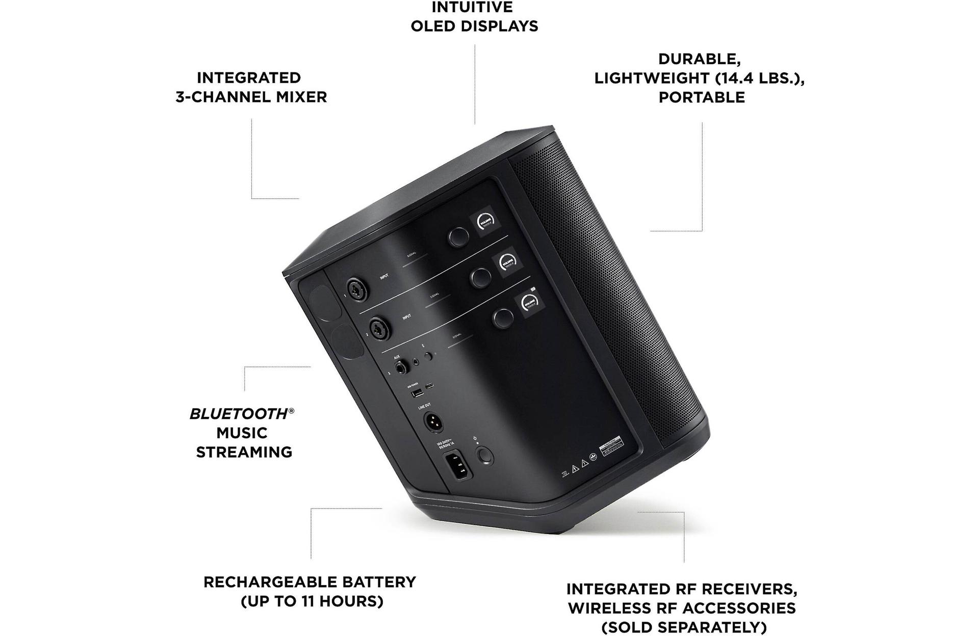 Bose S1 Pro+ Portable Wireless PA System with Bluetooth