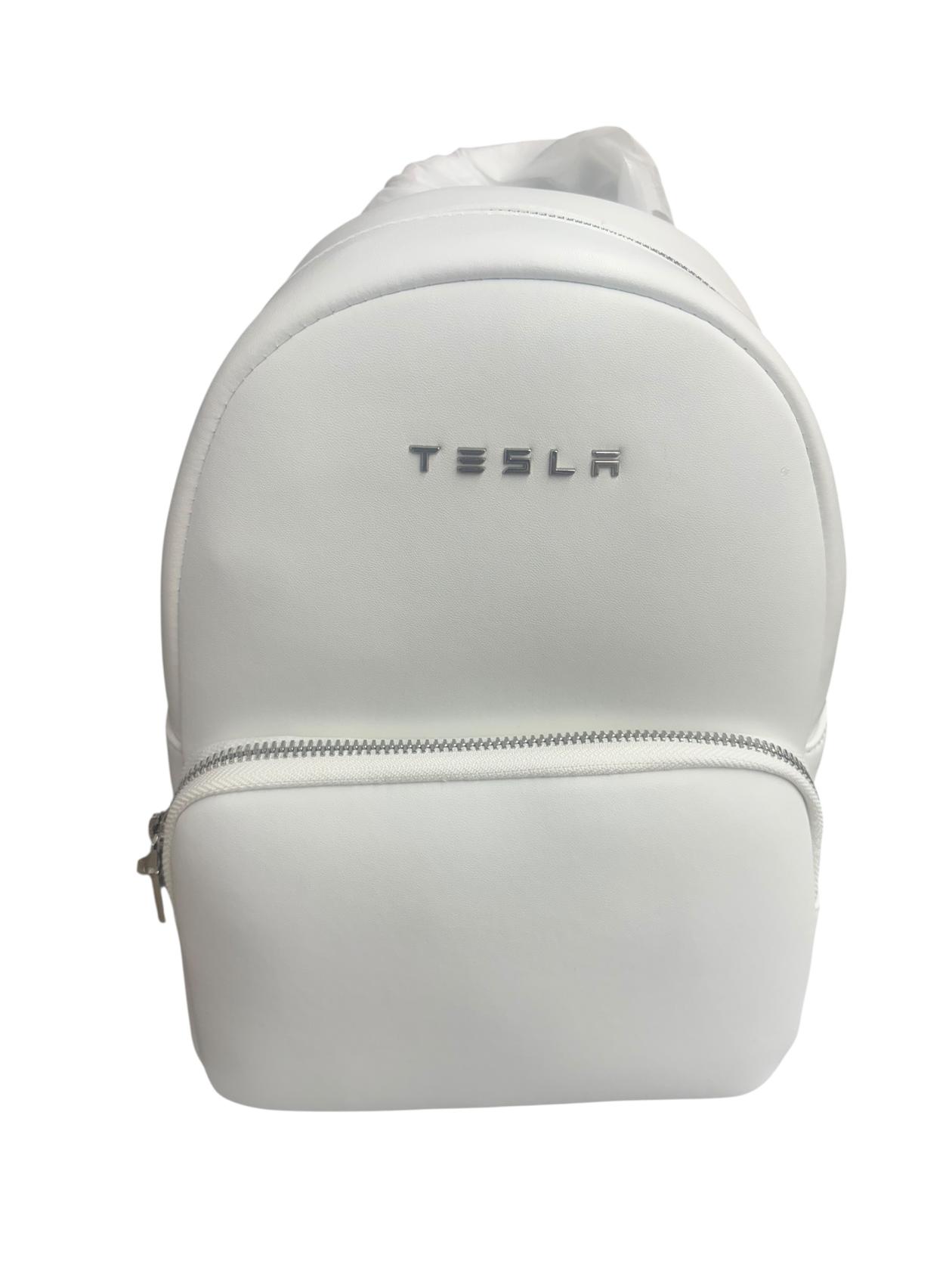 Tesla Mega( Mini) Vegan Leather Backpack White 1859925-00-A | eBay