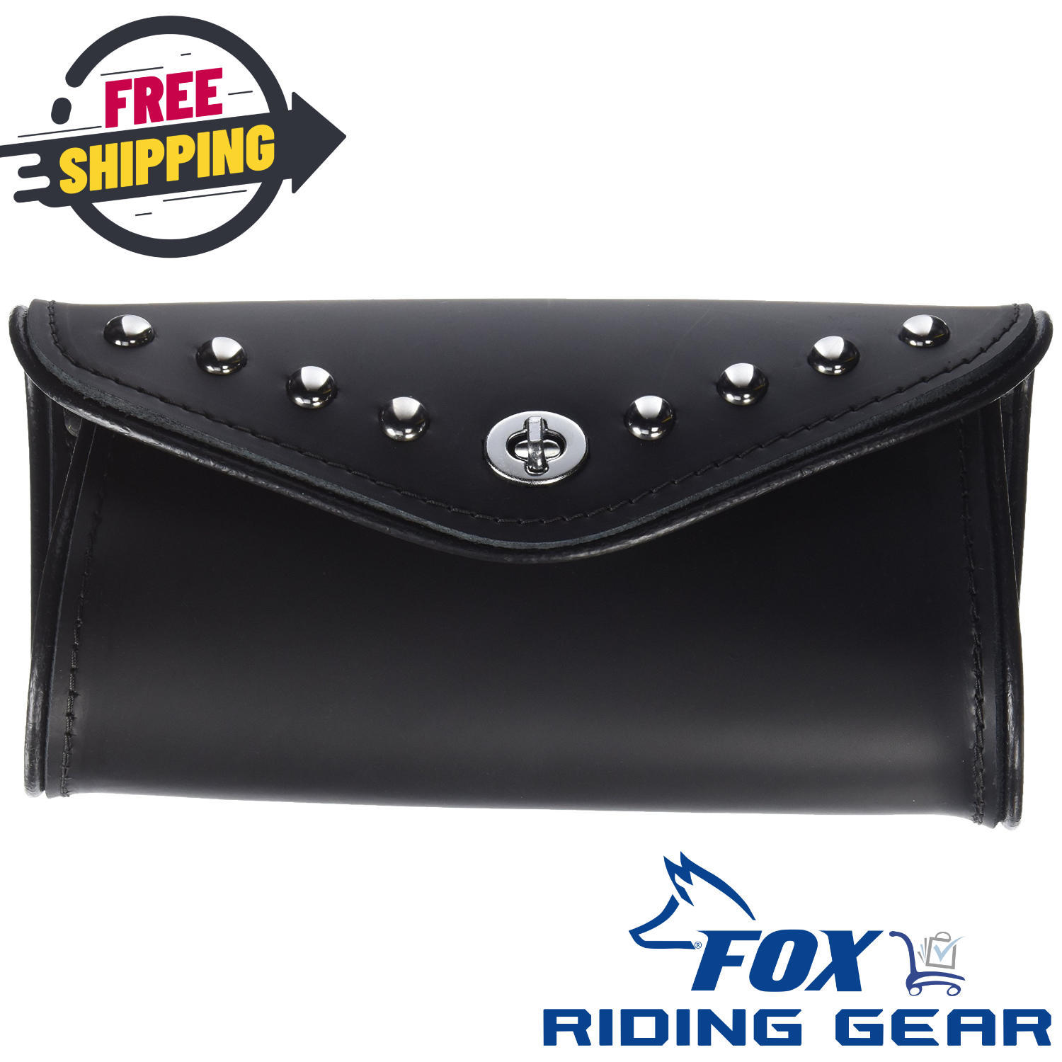 Kawasaki OEM Studded Windshield Bag Vulcan 900 1700 K53000-271