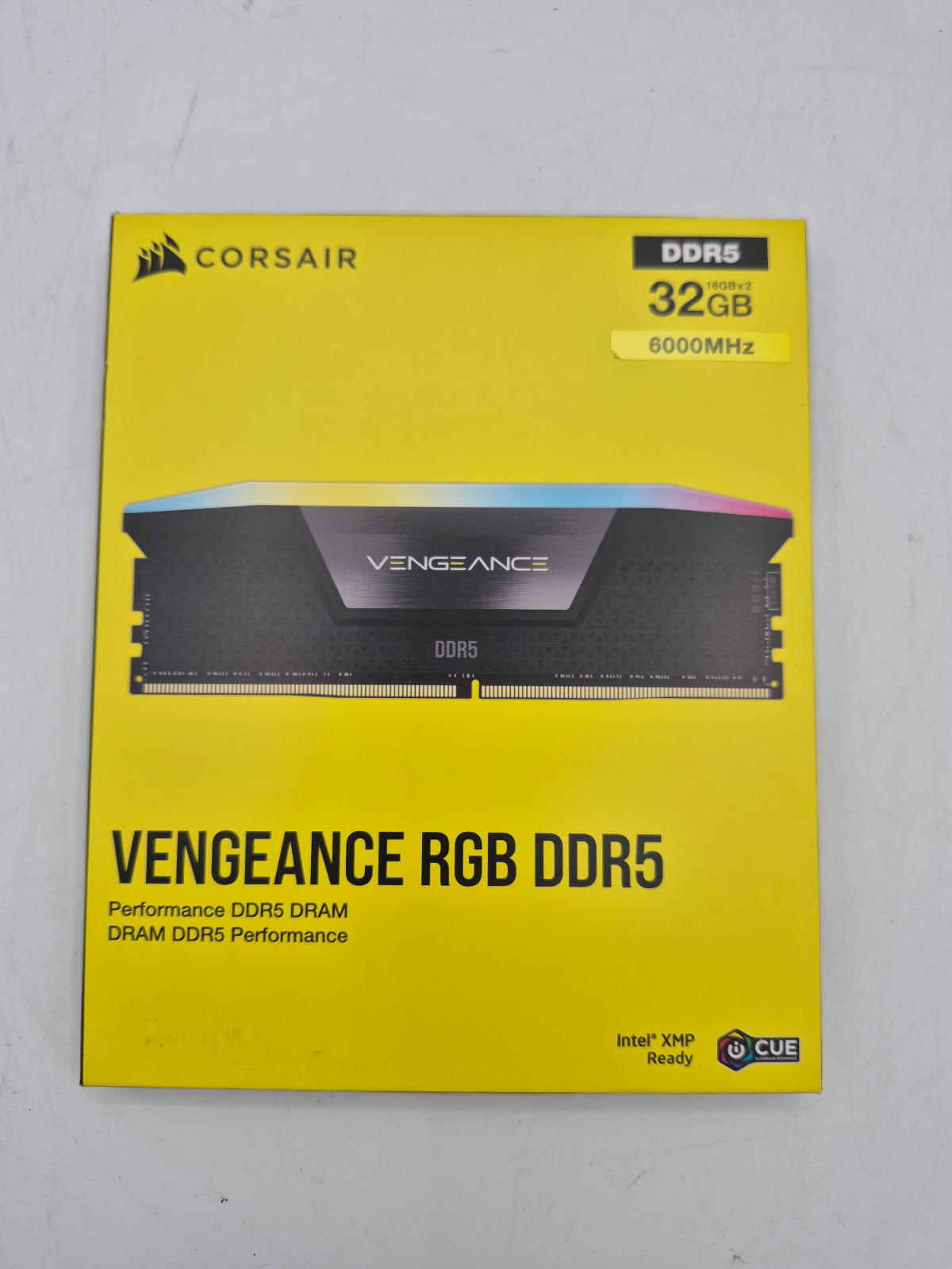NEW CORSAIR VENGEANCE RGB DDR5 RAM 32GB (2x16GB) 6000MHz CL36