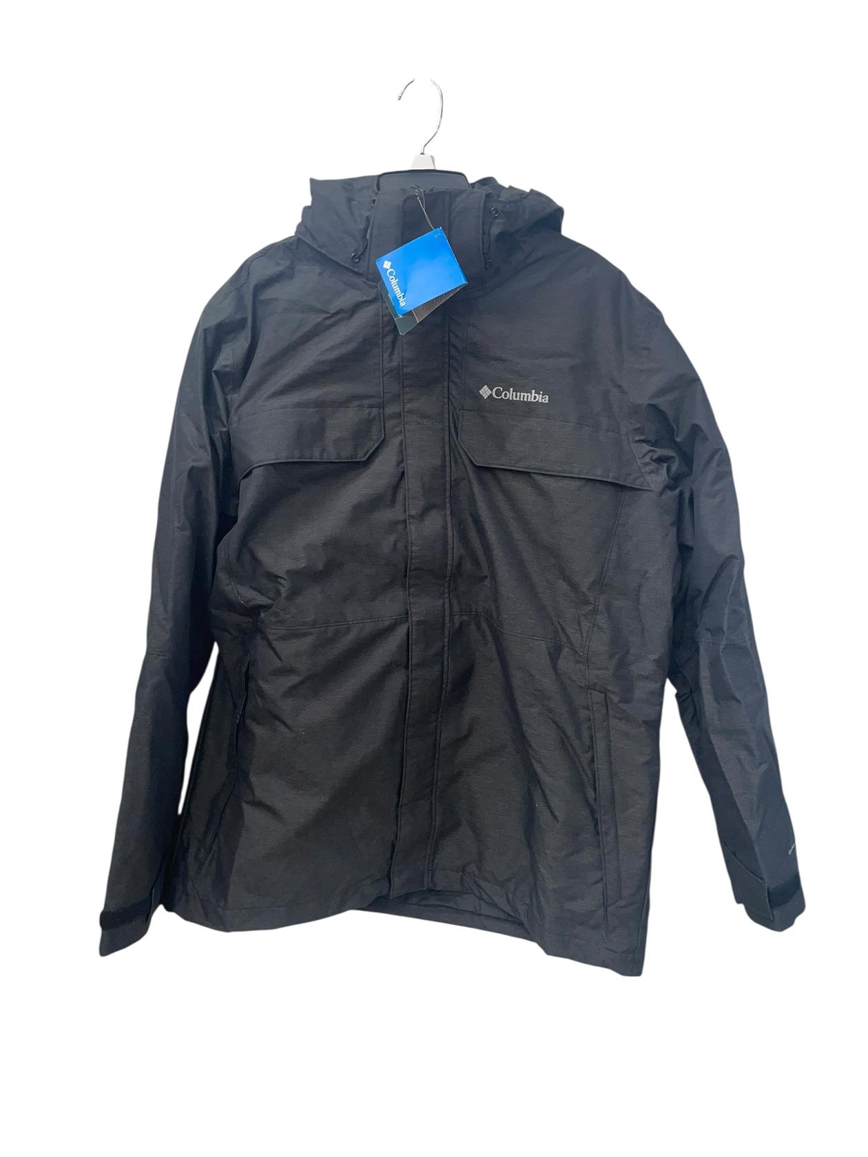 Columbia Men Cloverdale Interchange Jacket WM1489-010 Black Size