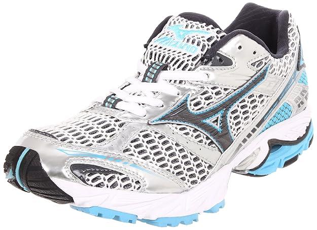 Mizuno Wave Alchemy 12 Women's Running, US 7, Silver/Dress Blue
