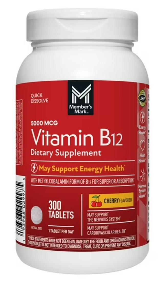 b12 injections ebay Member Mark Vitamin B12 Methylcobalamin Dietary Supplement 300 ct.Quick Dissolve Tablets b12 injections ebay Member Mark Vitamin B12 Methylcobalamin Dietary Supplement 300 ct.Quick Dissolve Tablets