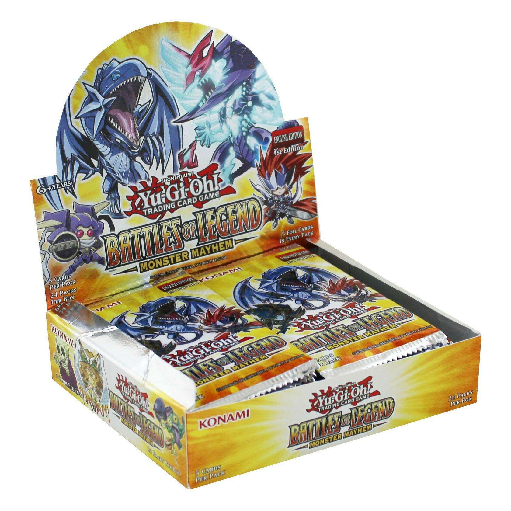 Yu-Gi-Oh! Battles of Legend Monster Mayhem Booster Box