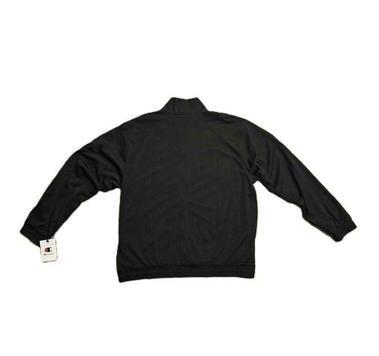 Champion Track Jacket Black Size Medium Attack Reg-Fit Mesh Full
