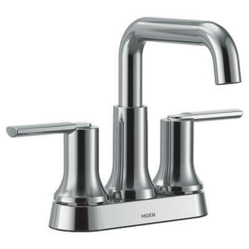 MOEN Zyla 84141 Two-Handle Centerset Bathroom Sink Faucet in