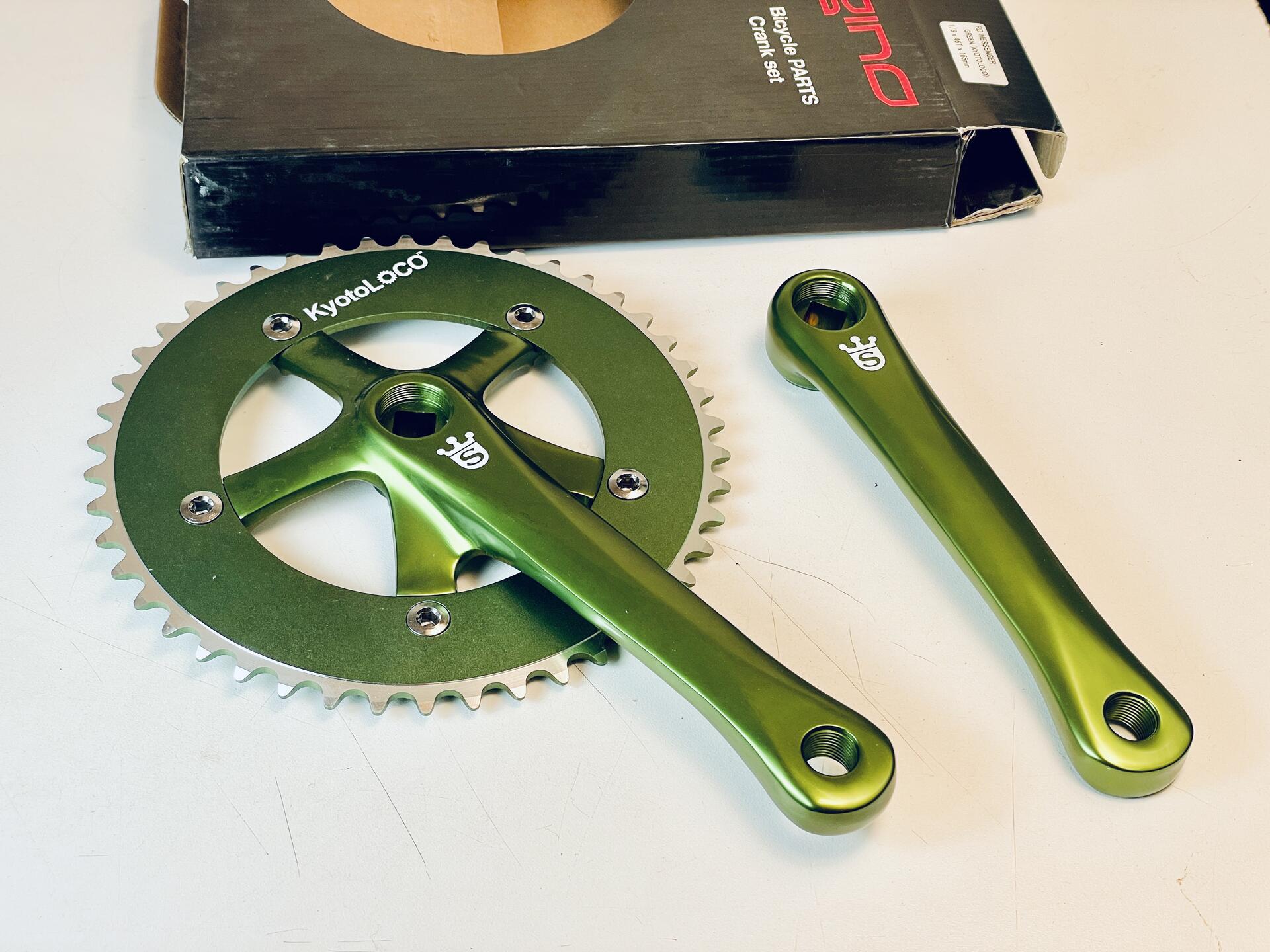 NOS Sugino RD2 Messenger Kyoto Loco Crankset 1/8 x 46t x 165mm