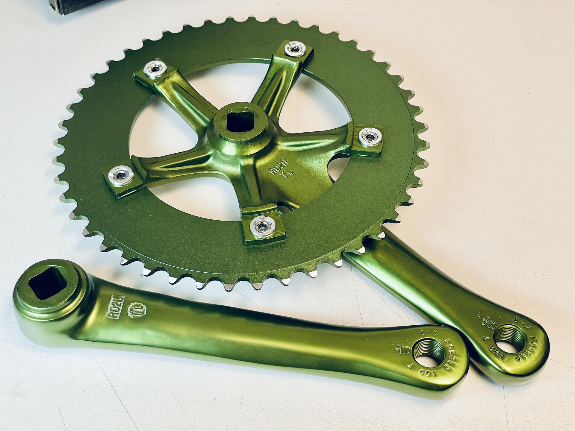 NOS Sugino RD2 Messenger Kyoto Loco Crankset 1/8 x 46t x 165mm