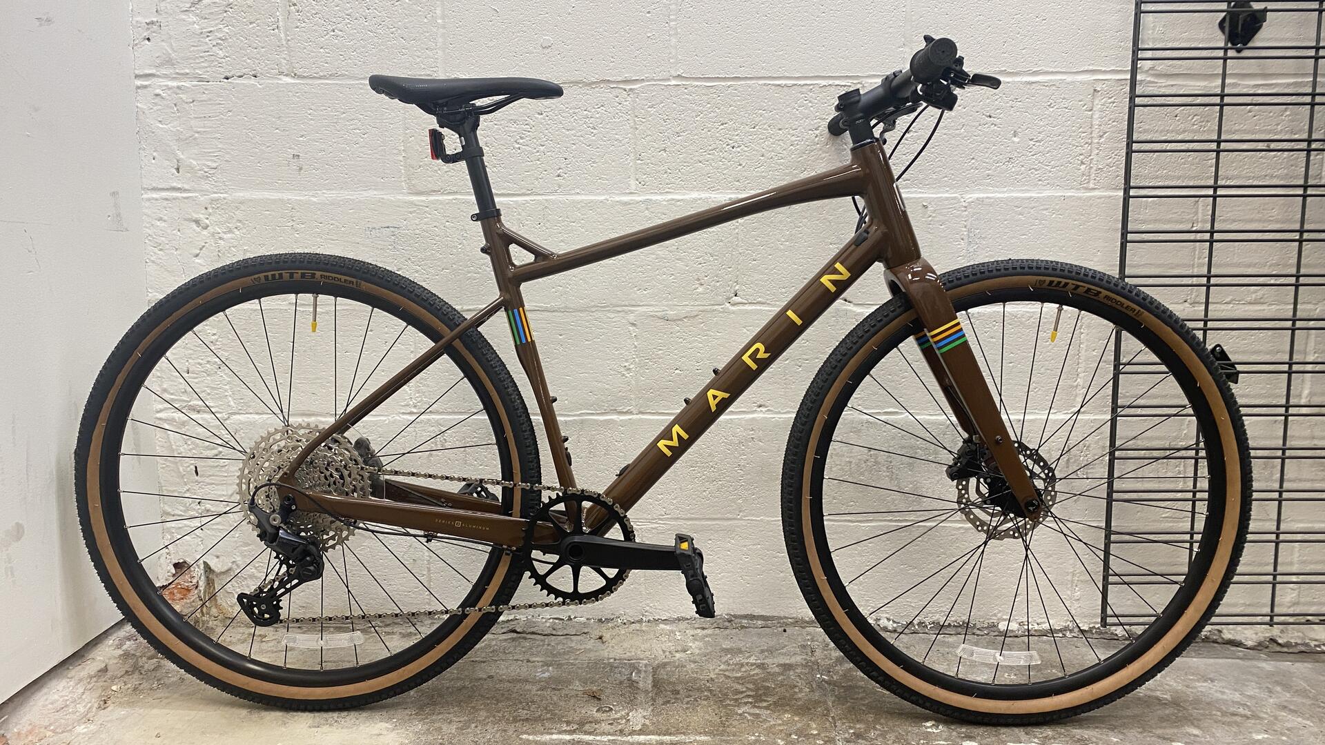 Marin DSX 2 Hybrid Trekking Bicycle Brown/Yellow L '21 | eBay