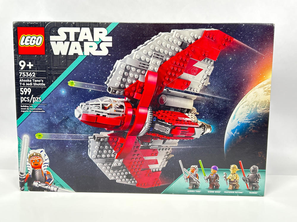 hm✳︎♡ LEGO Star Wars Ahsoka Tano's T-6 Jedi Shuttle Spaceship Toy -75362