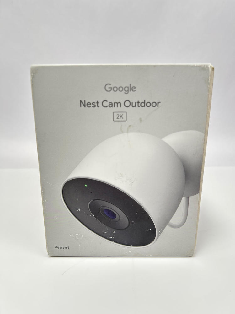 Google Nest Cam Outdoor Wired 2nd Gen 2K Security Camera Google