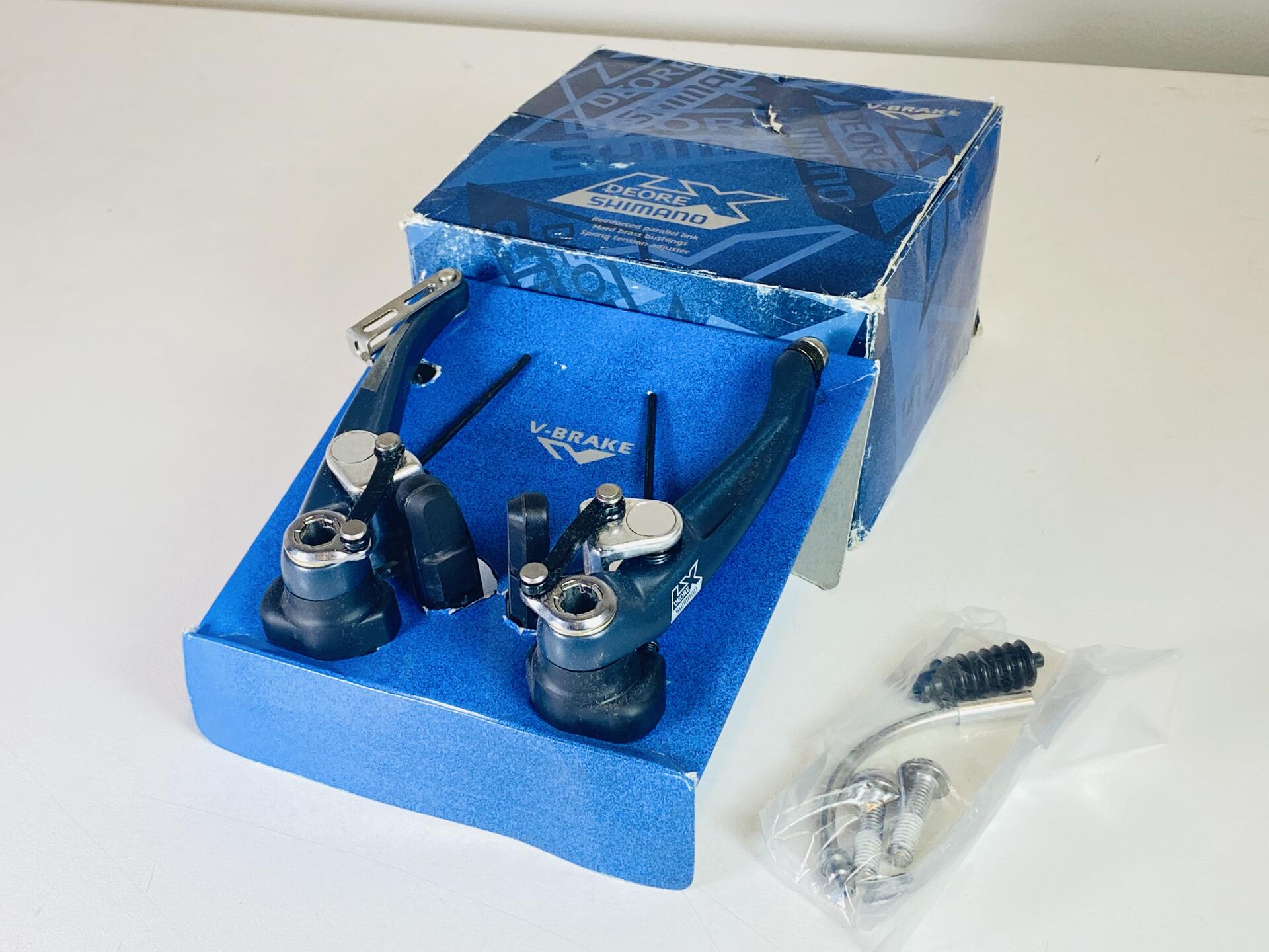 NOS Shimano Deore LX BR-M570 V-Brake Set New in Box | eBay