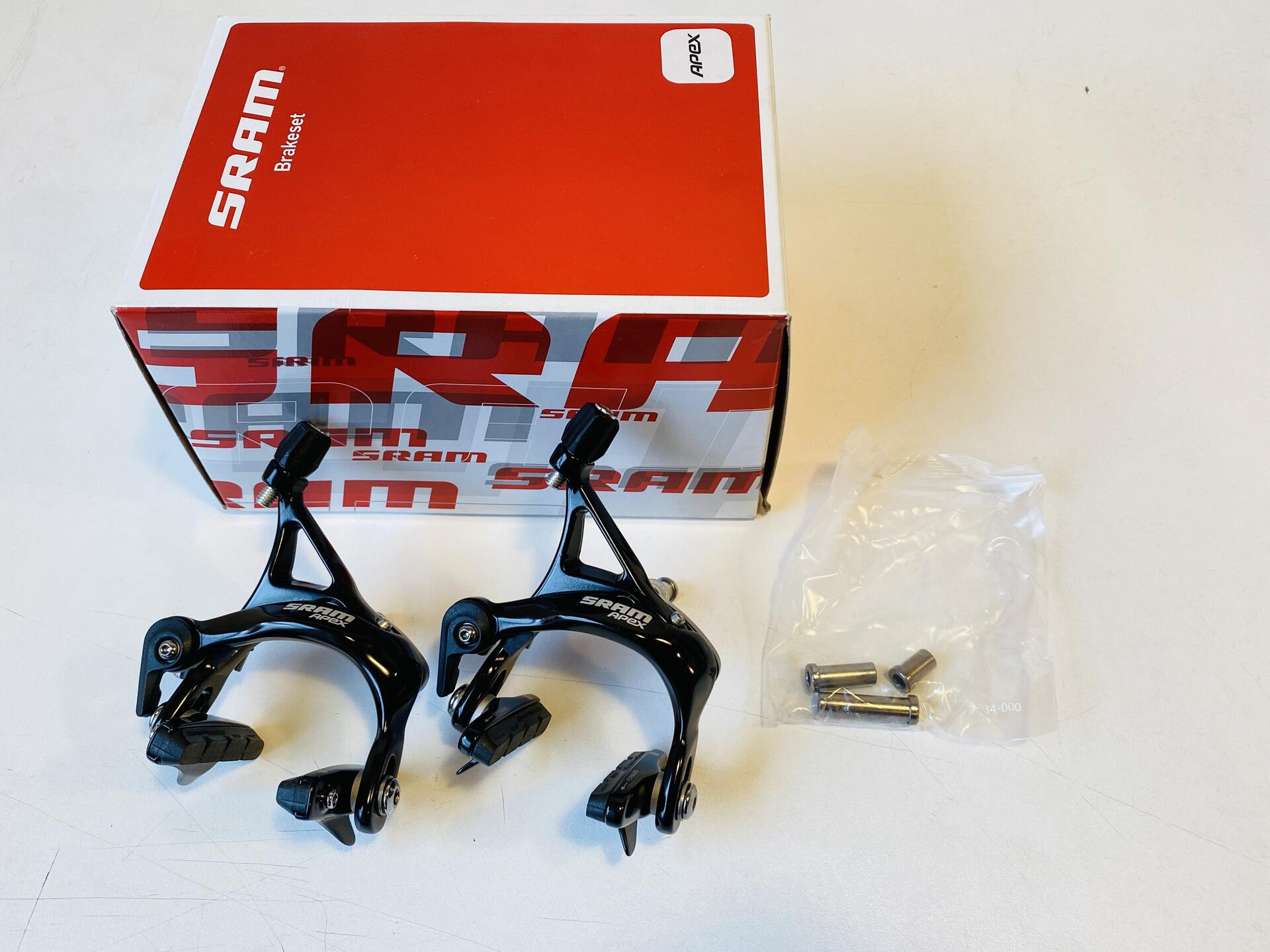 SRAM / Apex 2×10s / Component set SRAM Apex Rim Brake Caliper Set Front & Rear - Black | eBay