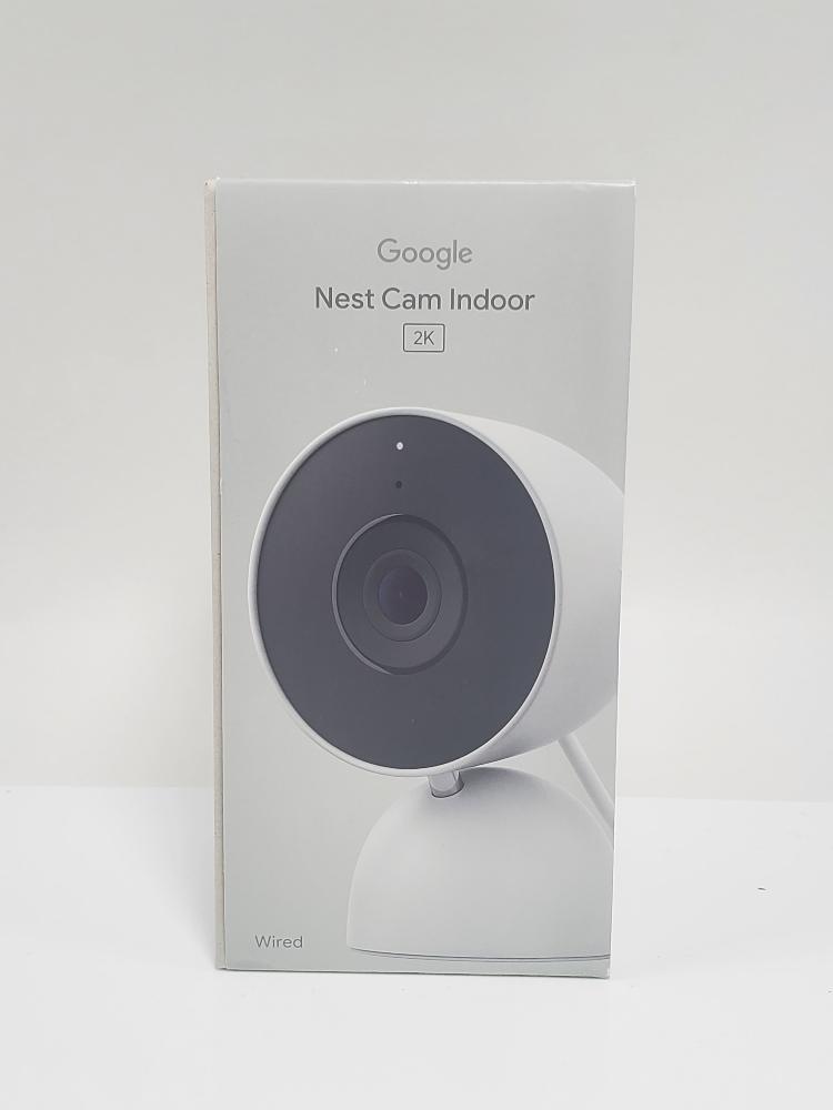 Google Nest Cam Indoor Wired 3rd Gen 2K Night Vision 2-Way Audio