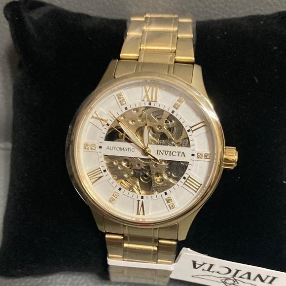 INVICTA 手巻き時計 ゴールドダイヤル　ヴィンテージ時計　アンティーク時計 Invicta 69116 Quartz Stainless Steel Men Watch | eBay
