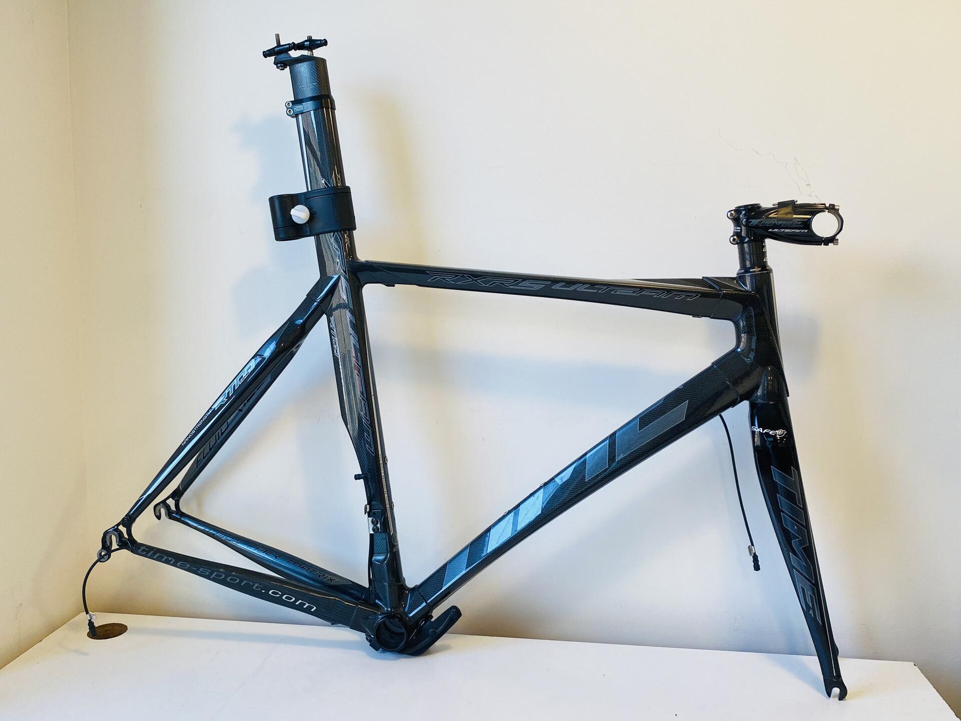 2011 Time RXRS Ulteam Frameset Bare Carbon Di2 Time Trial - Medium