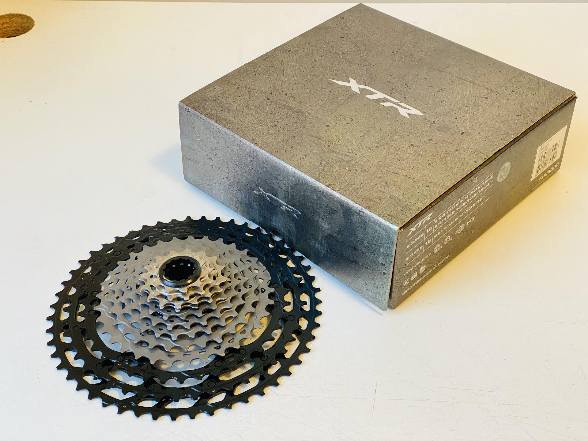 Shimano XTR CS-M9100 Cassette Micro Spline 12-Speed 10-51T Black