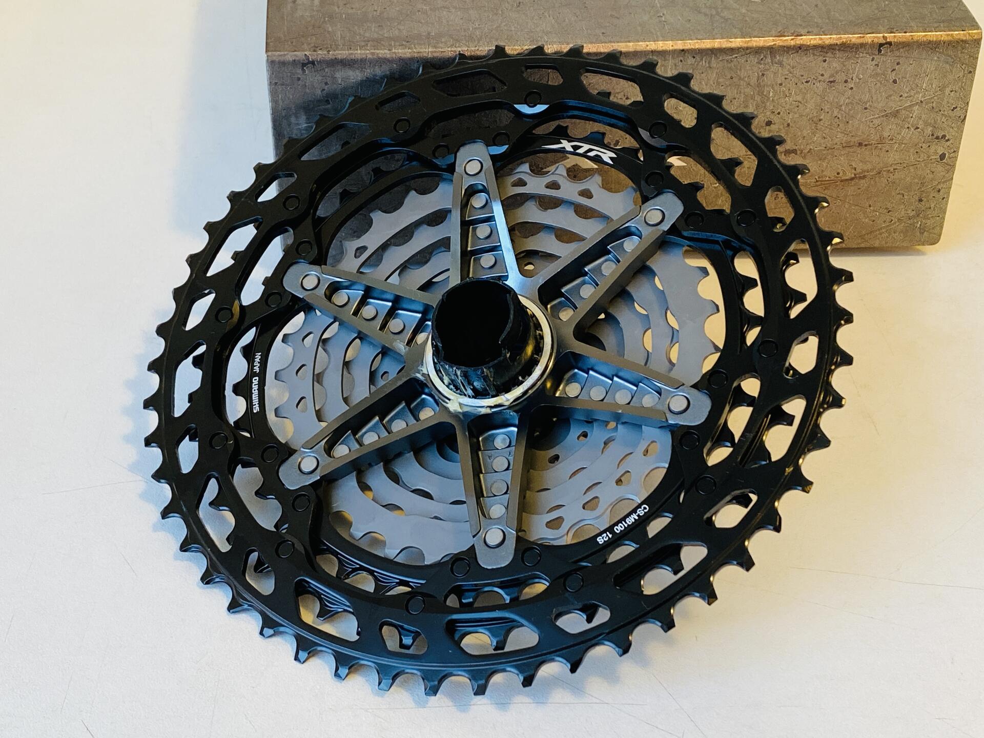 Shimano XTR CS-M9100 Cassette Micro Spline 12-Speed 10-51T Black