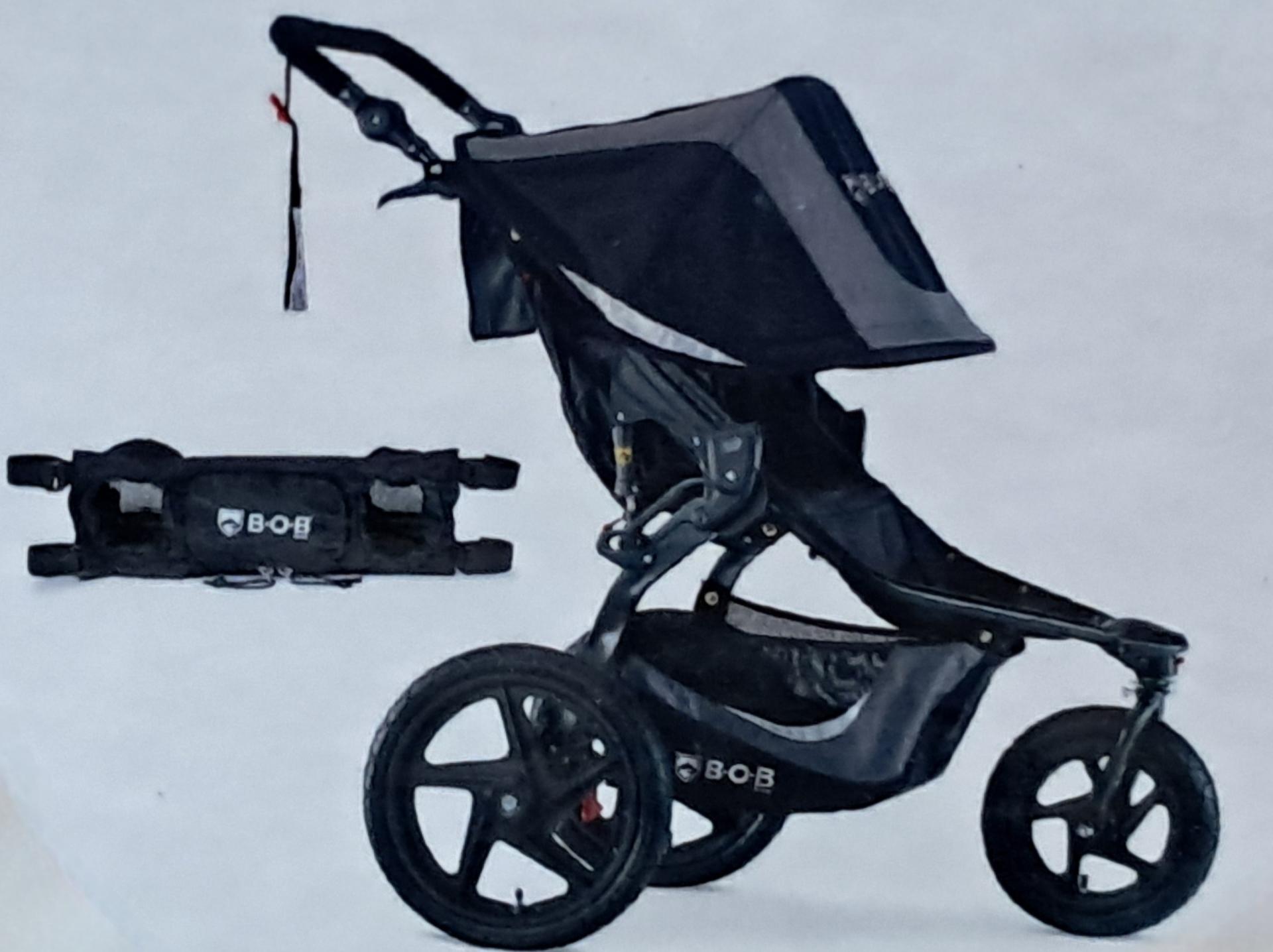 travel stroller double High-View Side-by-Side Stroller for Twins Golden Glow