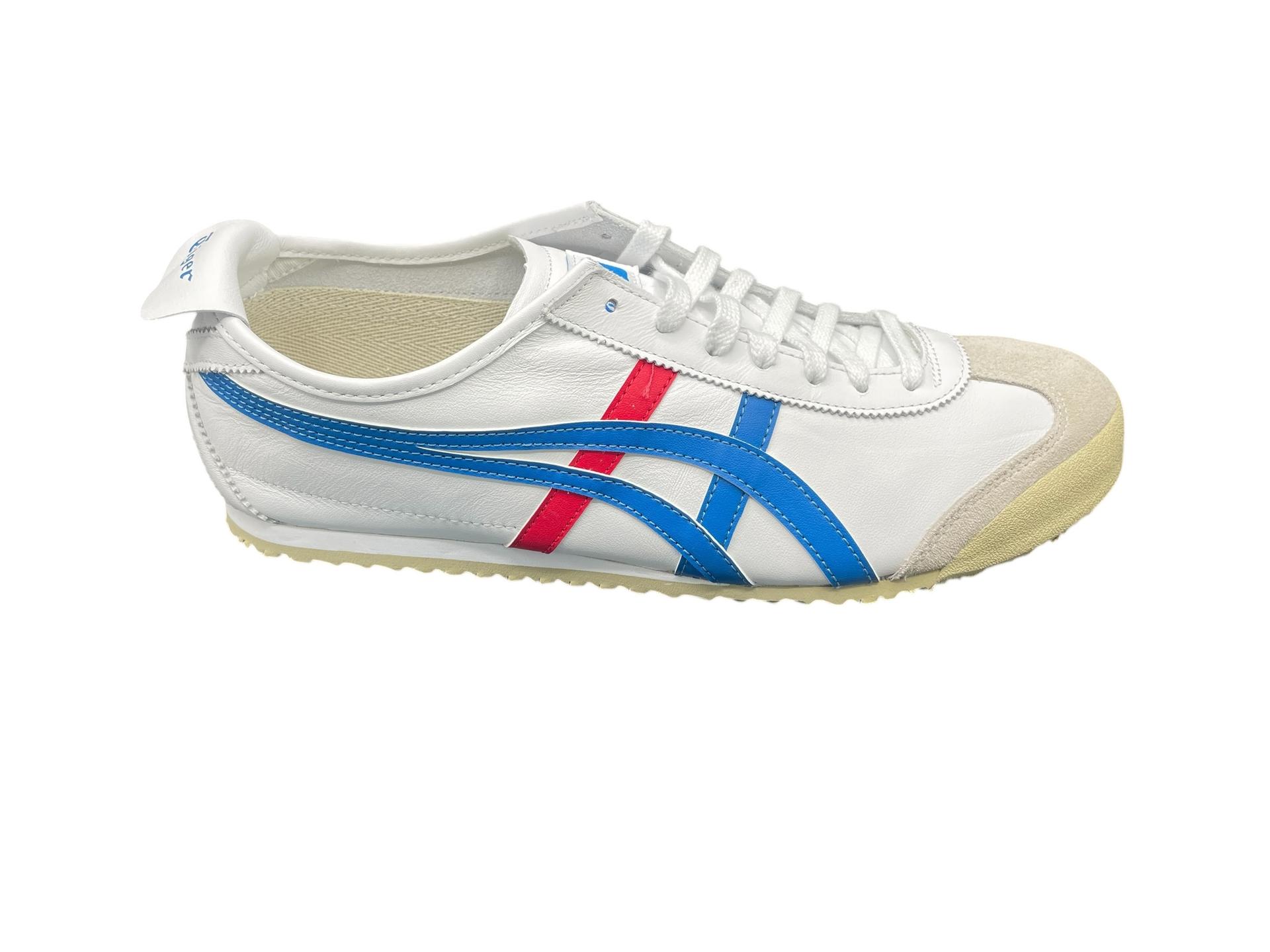 Onitsuka Tiger Men Sneaker Fashion Mexico 66 DL408 White Red Blue