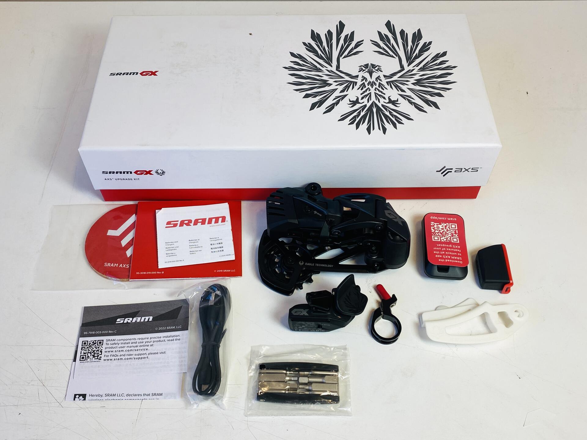 SRAM GX Eagle AXS Upgrade Kit w Rocker Paddle Controller 12-Speed