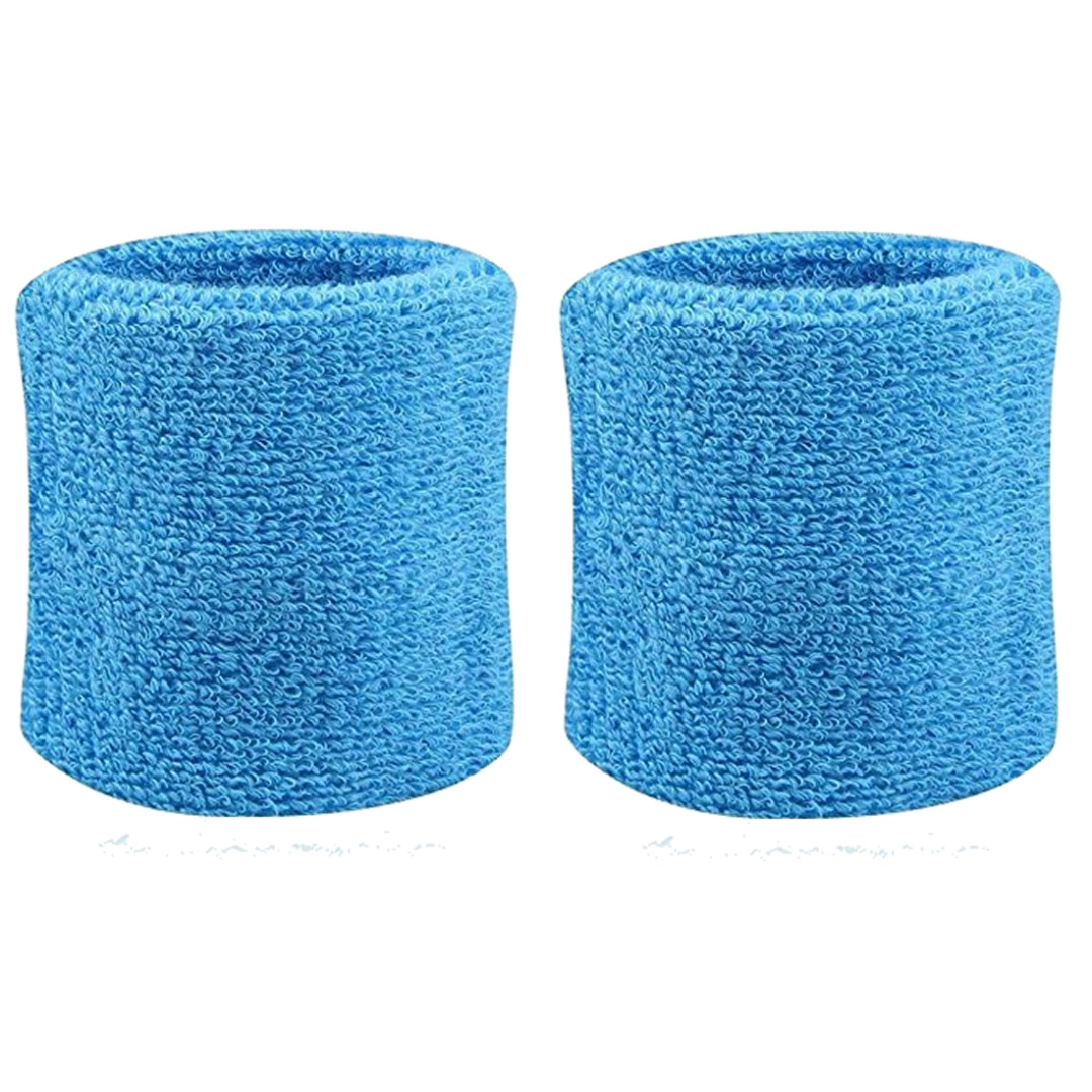 Sports Wrist Sweat Bands Wristbands Unisex 80s Fitness Sweatbands Gym