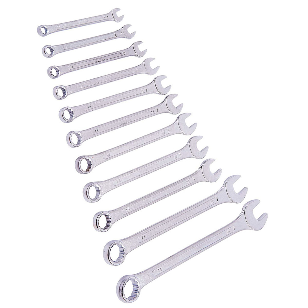 Piece COMBINATION RATCHET WRENCH AM-TECH 5 10-19mm SPANNER SET