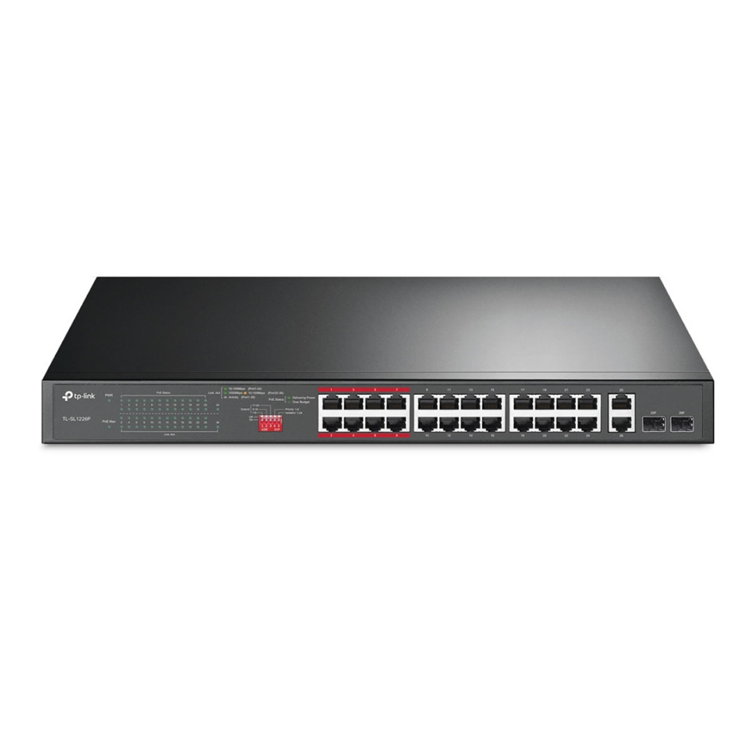 TP-Link TL-SL1226P 24-Port Gigabit Desktop Network Switch - Picture 4 of 6