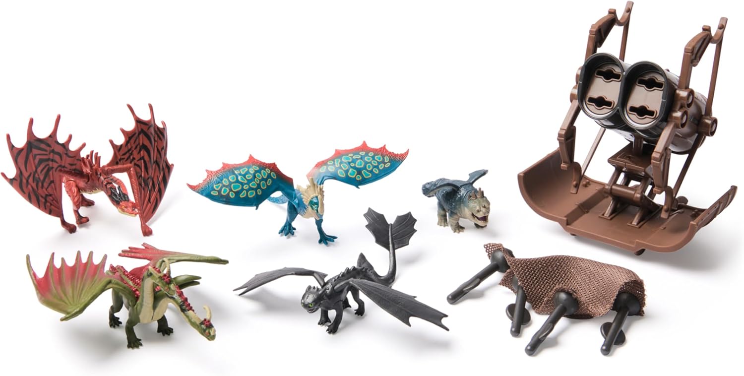 Dreamworks Dragons How to Train Your Dragon 5 Pack Dragon Catcher