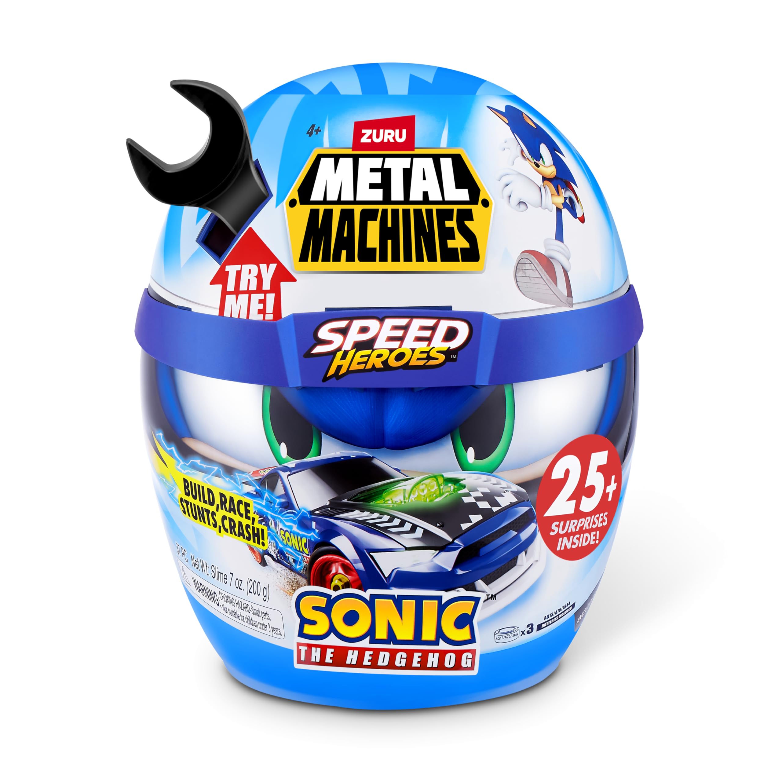 ZURU Metal Machines Speed Heroes Sonic the Hedgehog | eBay